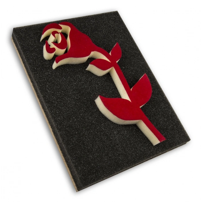 Dekor Rulo Büyük Gül Baskısı 15x20 Cm