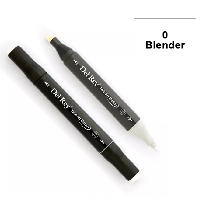 DEL REY TWIN MARKER 0 BLENDER ÇİFT UÇLU GRAFİK KALEMİ MN-DRYB000