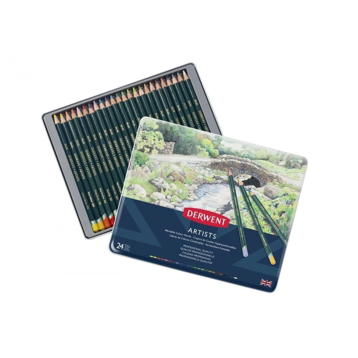 Derwent Artists Kuru Boya Kalemi 24 Renk