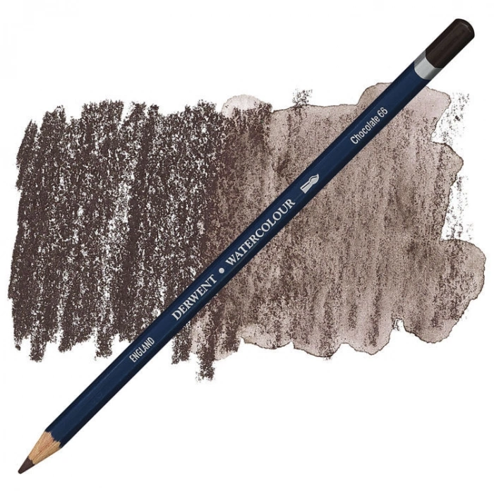 Derwent Watercolour Pencil Suluboya Kalemi 66 Chocolate
