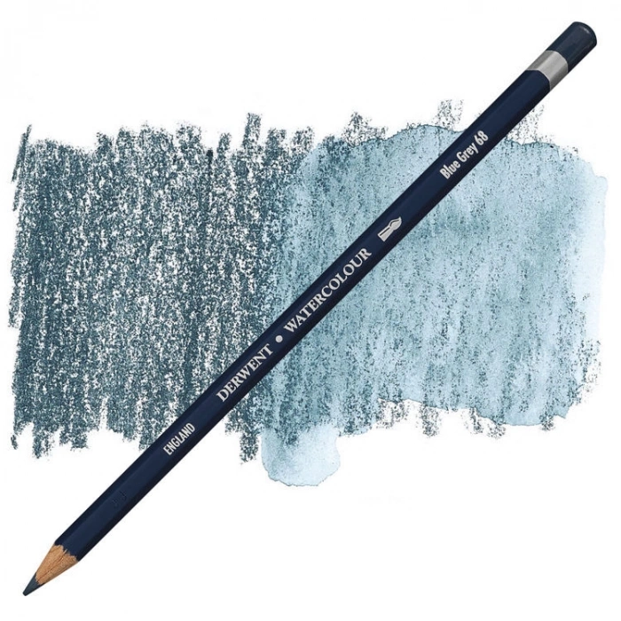 Derwent Watercolour Pencil Suluboya Kalemi 68 Blue Grey