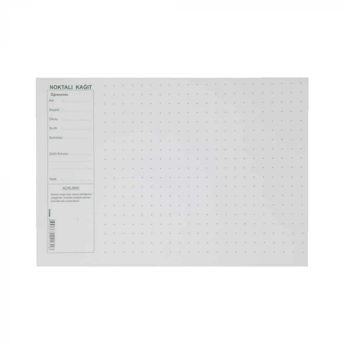 Dilman Noktalı Kağıt 100lü