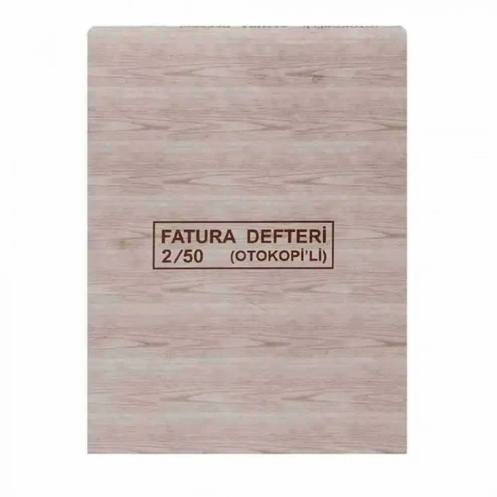 Dilman Otokopili Fatura Defteri 2-50 2 Nüsha