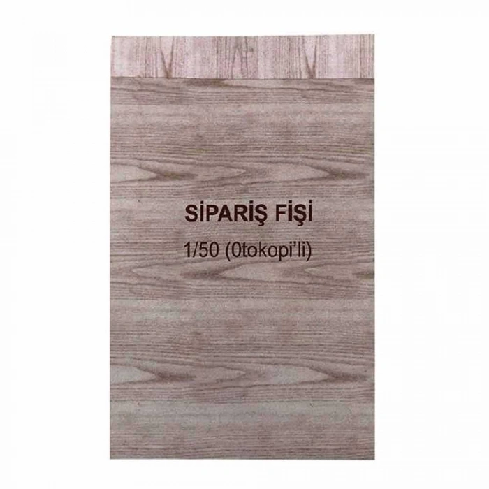 Dilman Otokopili Sipariş Fişi 1-50