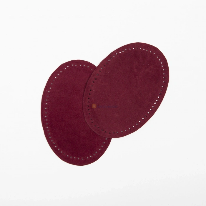 Dirsek Yaması Bordo Süet