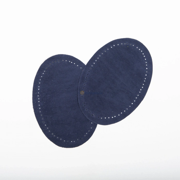 Dirsek Yaması Lacivert Süet