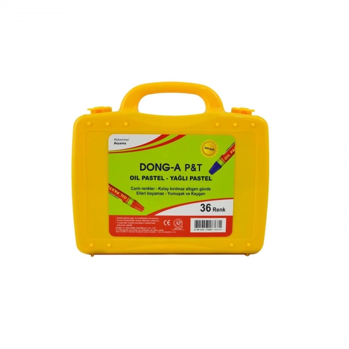 Dong-A Toru 36 Renk Pastel Boya Plastik Canta
