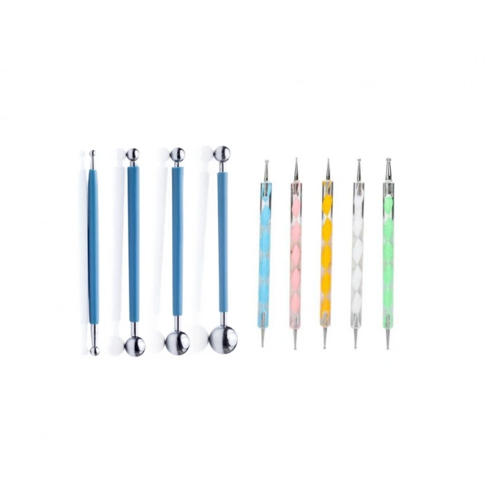 Dot Mandala Kalemleri 9lu Set