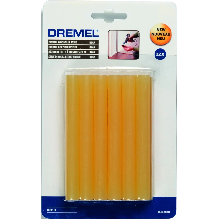 Dremel Ahşap Tutkal Çubuk 11 mm (12 Adet) (GG13) - 2615GG13JA