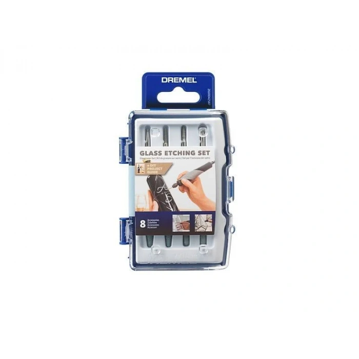 Dremel Aksesuar Seti Cam İşlemeciliği (8 Parça) (682) - 2615C682JA