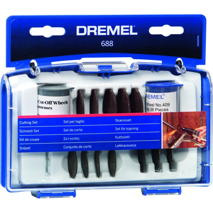 Dremel Aksesuar Seti Kesme (68 Parça) (688) - 26150688JA