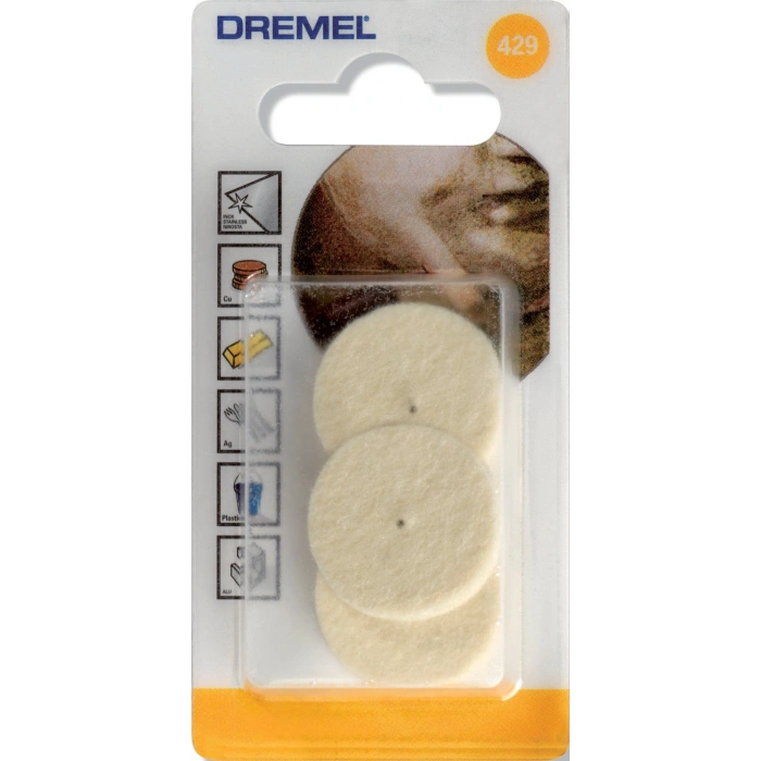 Dremel Parlatma Diski 26 mm (429) - 26150429JA