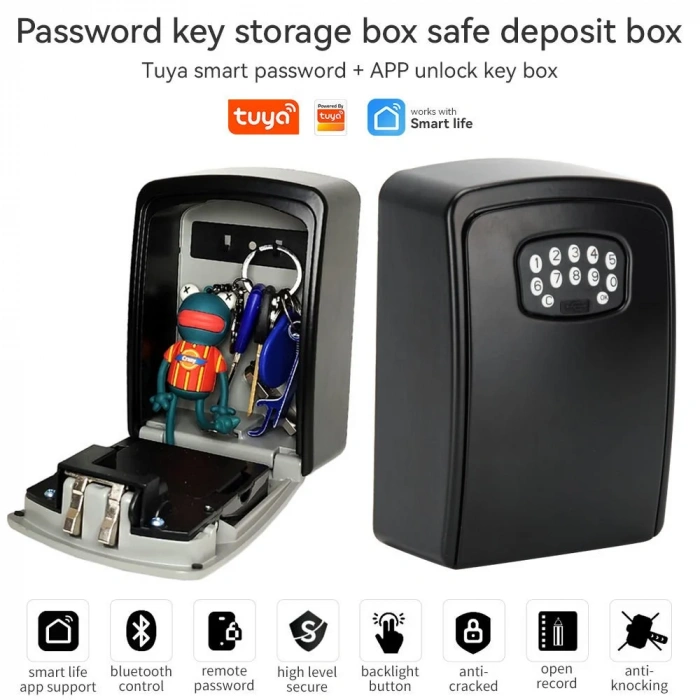 Duvara Monte Anahtar Kutusu Akıllı