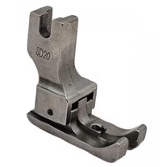 Düz Makine Geniş Tabanlı Çiftli Çima Ayak 2mm / SD20