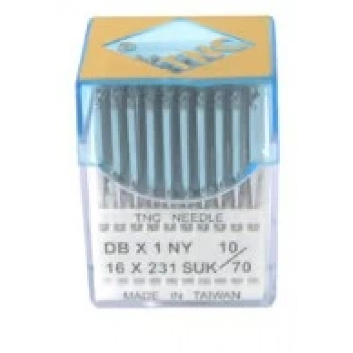 Düz Makine İnce Dip Dikiş İğnesi / DBX1 SUK 10/70 100ADET