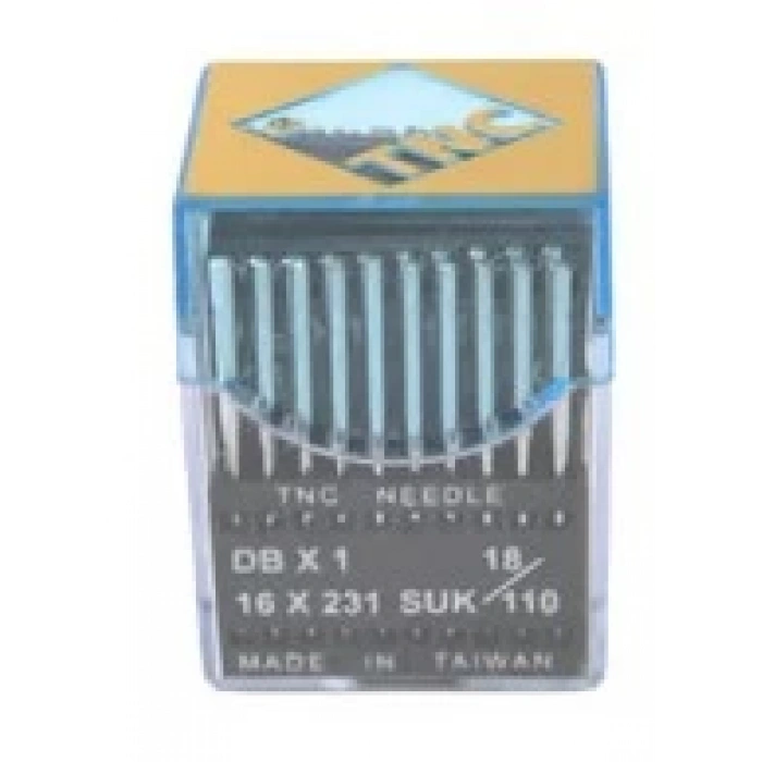 Düz Makine İnce Dip Dikiş İğnesi / DBX1 SUK 18/110 100ADET