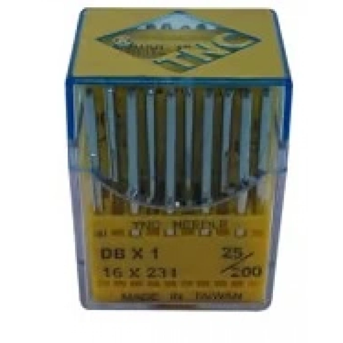 Düz Makine İnce Dip Dikiş İğnesi / DBXA20 (DBX1) SES 25/200 50ADET