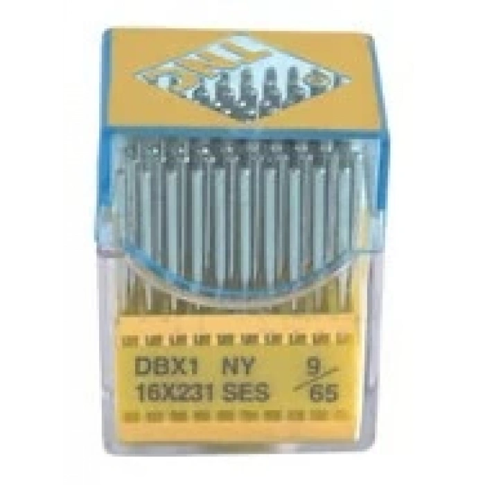 Düz Makine İnce Dip Yanmaz Dikiş İğnesi / DBX1 SES PVD 9/65 100ADET