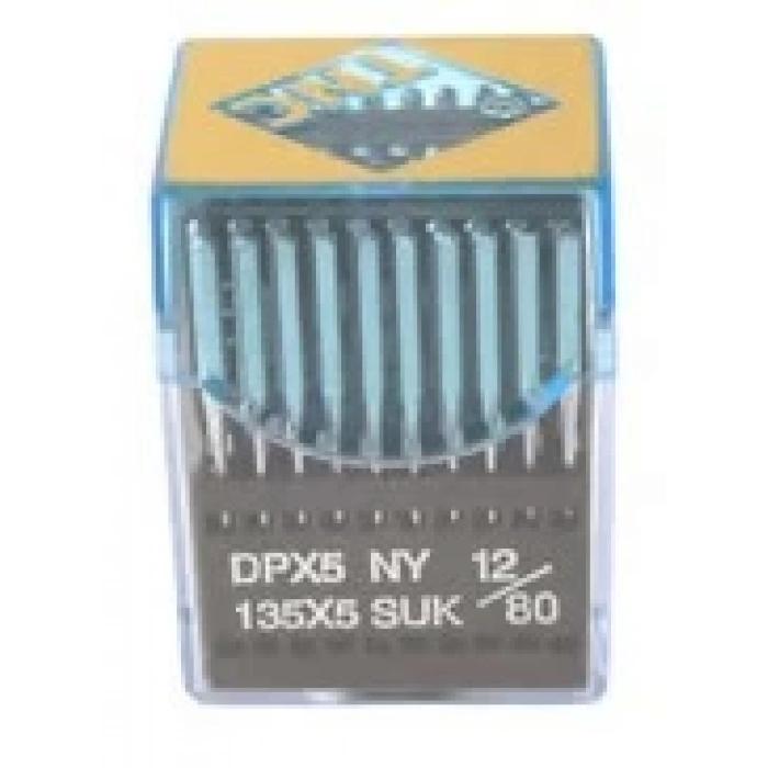 Düz Makine Kalın Dip Dikiş İğnesi / DPX5 SUK 12/80 100ADET