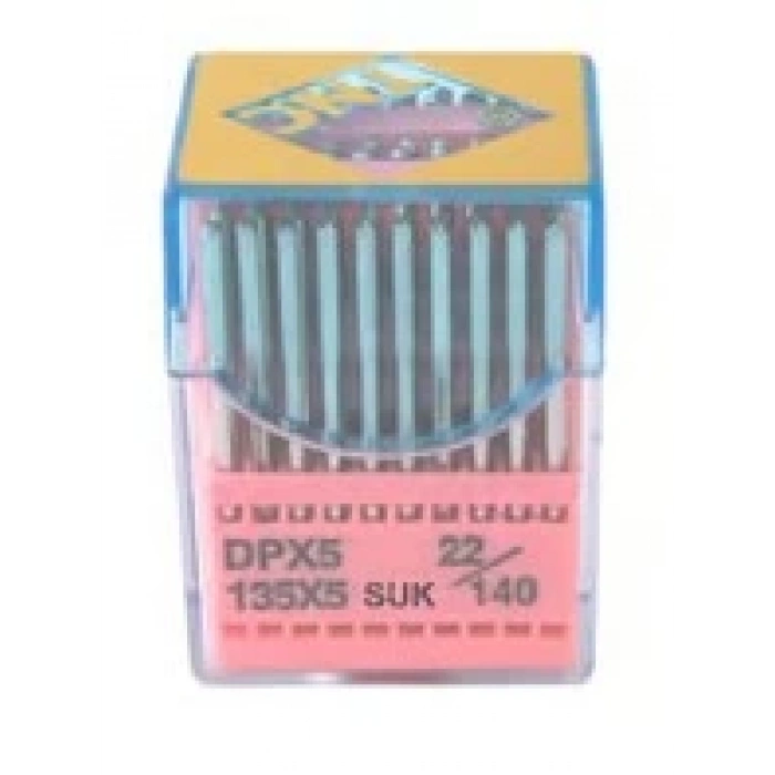 Düz Makine Kalın Dip Dikiş İğnesi / DPX5 SUK 22/140 100ADET