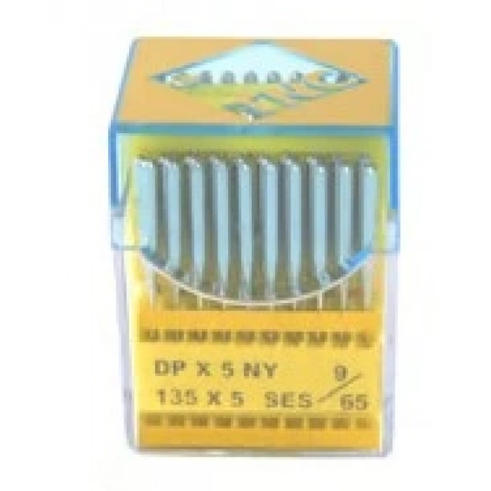 Düz Makine Kalın Dip Yanmaz Dikiş İğnesi / DPX5 SES PVD 9/65 100ADET