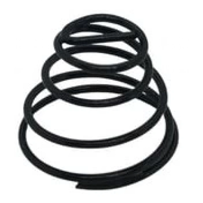 Düz Makine Konik Tırnaklı Tansiyon Yayı (Siyah)