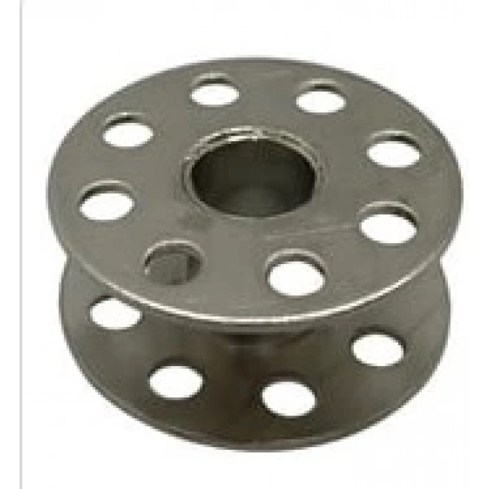 Düz Makine Metal Beyaz Tırnaksız Masura / 270010