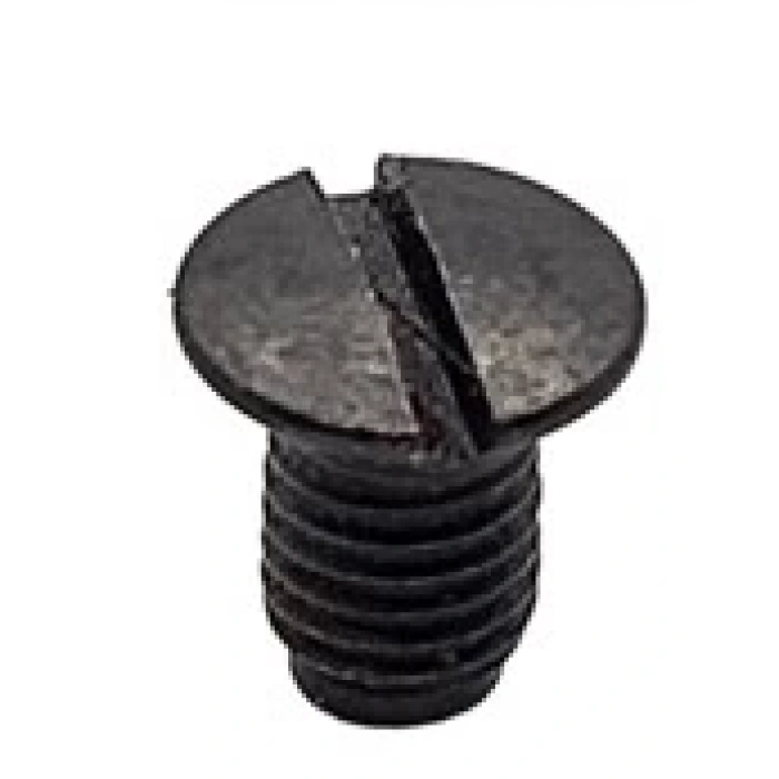 Düz Makine Plaka Vidası Siyah / 100032004