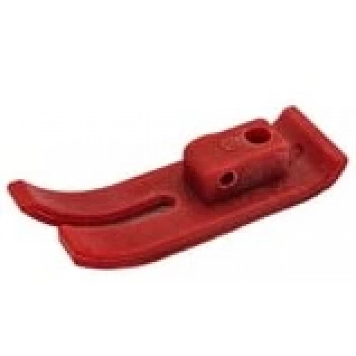 Düz Makine Sert Plastik Ayak Tabanı (Kırmızı) / MT-18B (Red)