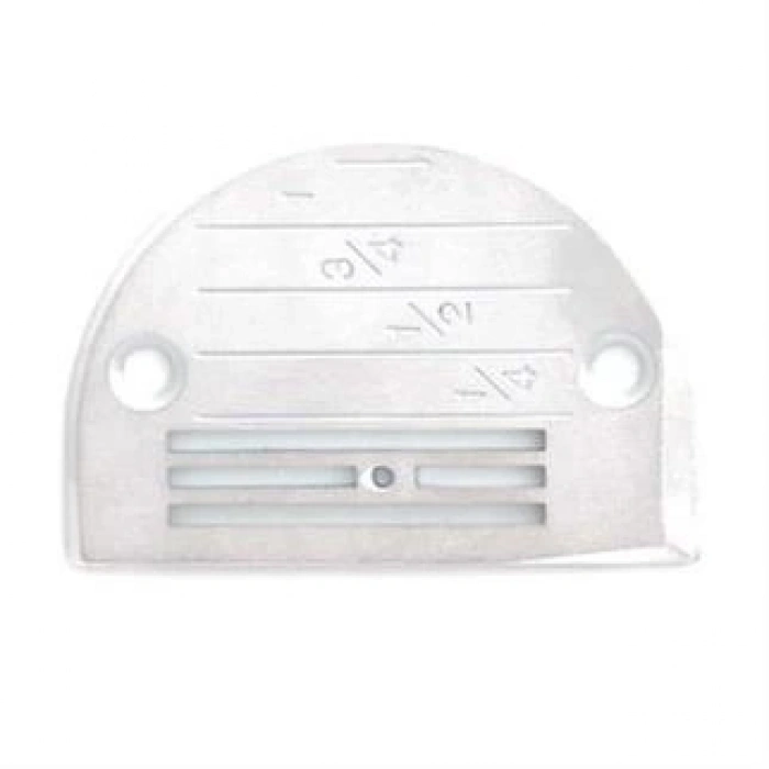 Düz Makine Uzun Kanallı Gömlekçi Plaka 20mm 15340