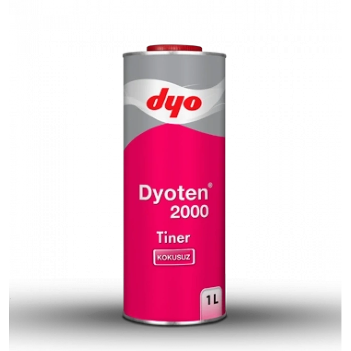 Dyo Dyoten 2000 Tiner Solvent Bazlı Boya İnceltmek İçin 1 Lt