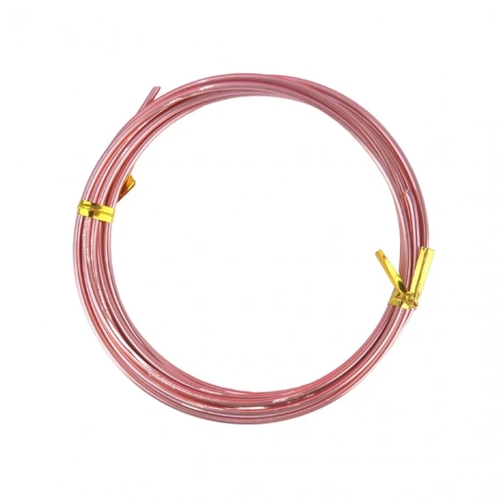 Dytac Alüminyum Tel Yuvarlak 2mm x 2m Bakır