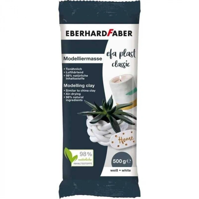 Eberhard Faber Efa Plast Classic Saramik Hamuru 500 gr. Beyaz
