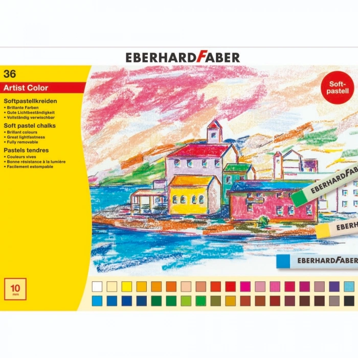 Eberhard Faber Soft Pastel Boya Seti 36 Renk
