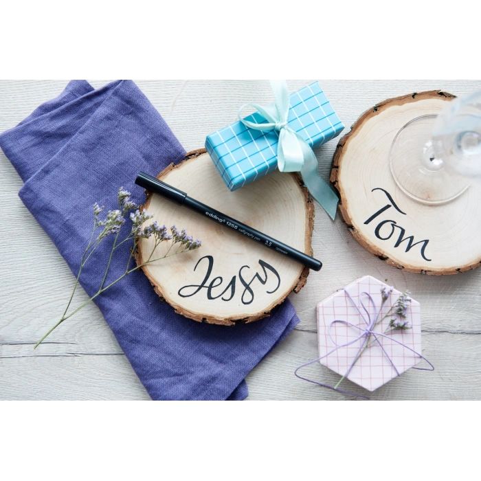 Edding 1255 Kaligrafi Kalemi 3.5mm Siyah