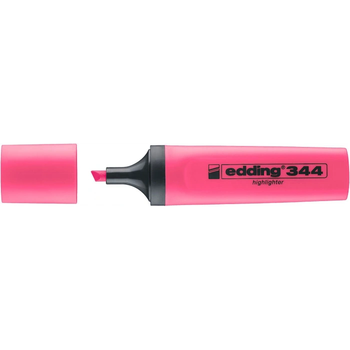 Edding 344 Highlighter Fosforlu İşaretleme Kalemi PEMBE