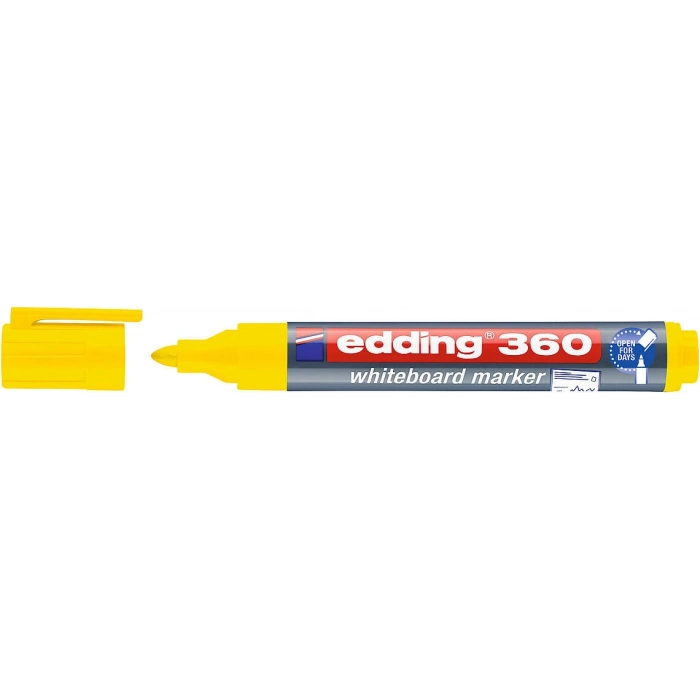 Edding 360 Whiteboard Marker Yazı Tahtası Kalemi SARI
