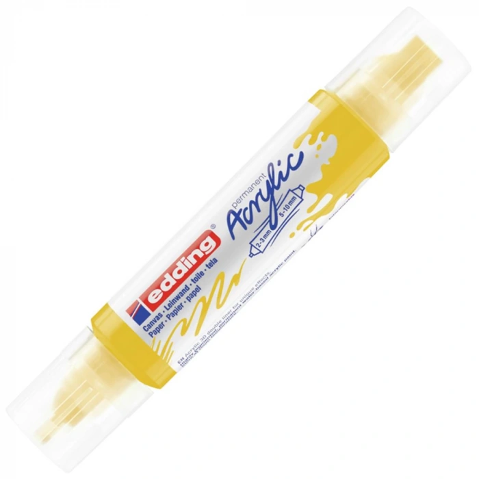 Edding Akrilik 3D Double Liner Trafik Sarı 905 5400