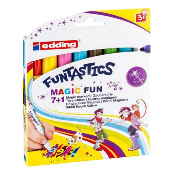 Edding E-13 Funtastics Sihirli Keçeli Kalem 8 Renk