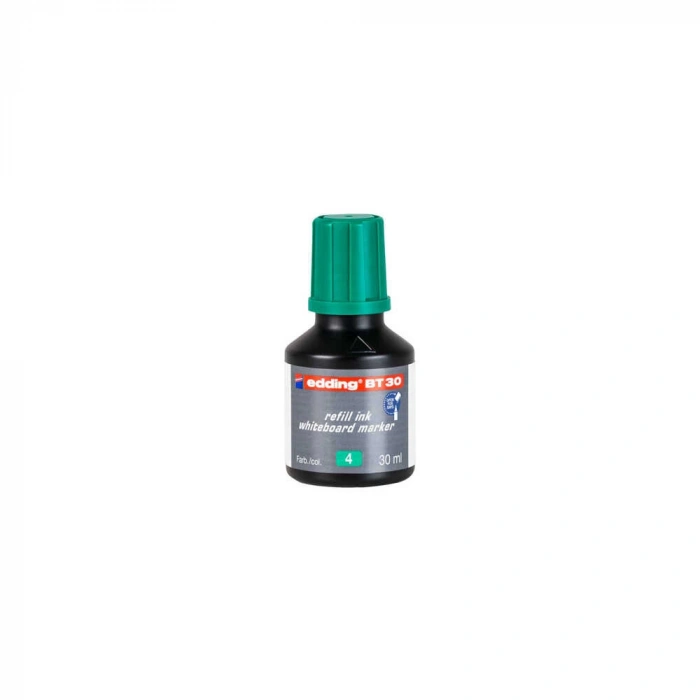 Edding E-Bt30 Beyaz Tahta Kalemi Yedek Mürekkep 30 ml Yeşil