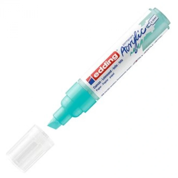 Edding Markör Akrilik Kalın Uçlu Parlak Turkuaz 934 5000