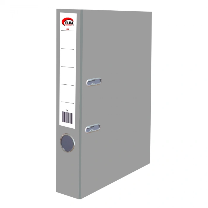 Elba Büro Klasör Dar Plastik Gri