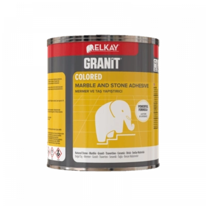 Elkay Granit Mermer Ve Doğal Taş Yapıştırıcı Eb25 Bej 500 Gr