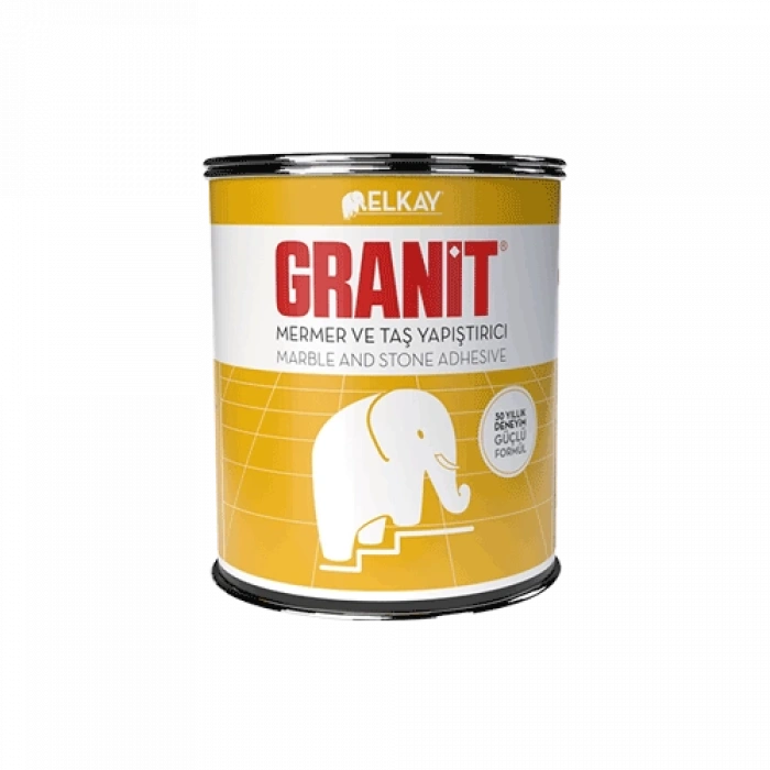 Elkay Granit Mermer Ve Doğal Taş Yapıştırıcı Eb25 Siyah 1,2 Kg