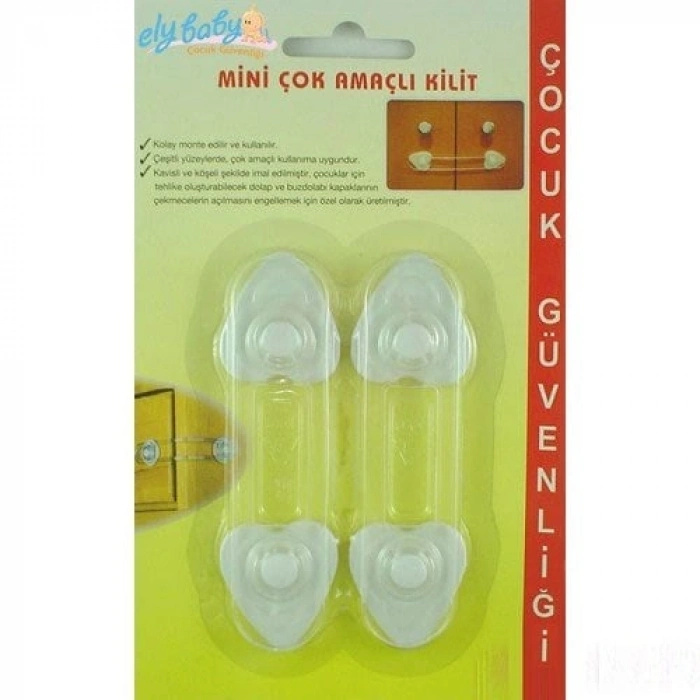 Elybaby MİNİ ÇOK AMAÇLI KİLİT 2 Lİ - 992