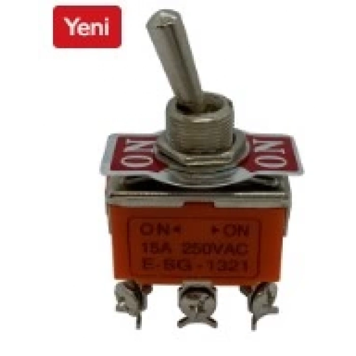 Endüstriyel Çift Kutuplu Geçiş Şalteri / E-SG-1321 10ADET