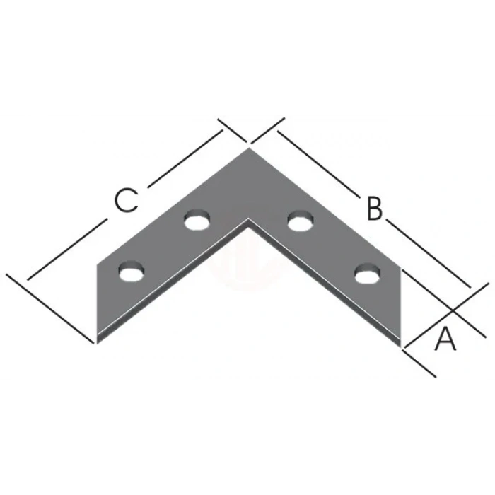 Ermo Sac Gönye 15X80X80 (100) - LM19251