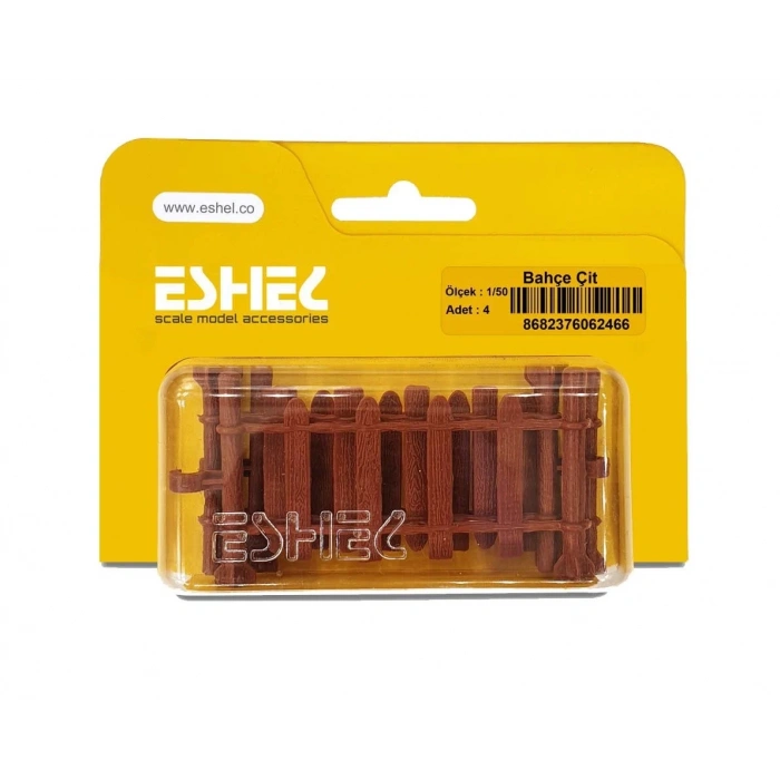 Eshel Maket Bahçe Çit 1/50 4lü