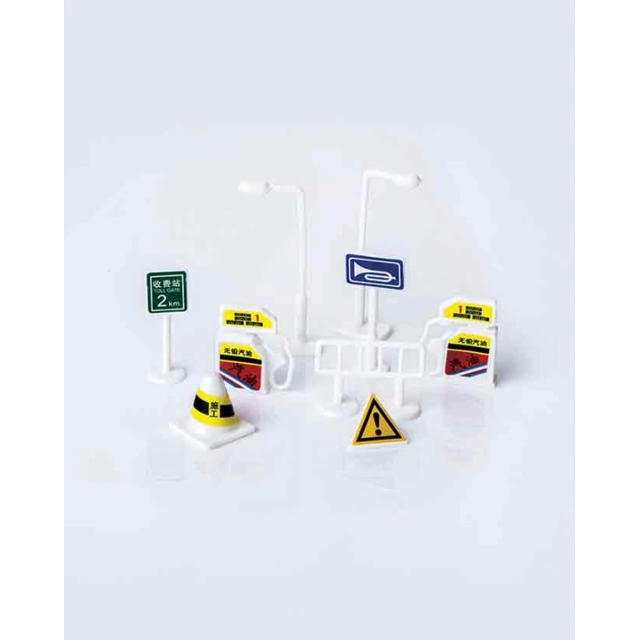 Eshel Maket Benzin İstasyonu Levhaları 1/50 9lu