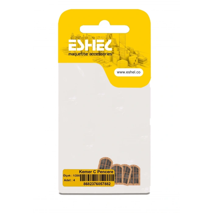 Eshel Maket Kemer C Pencere 1/200 4lü